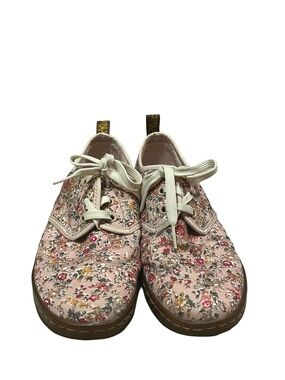 dr Martens Pink Floral Shoes . Dr Martens Air walk bouncing souls size 7